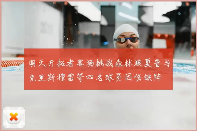明天开拓者客场挑战森林狼夏普与克里斯穆雷等四名球员因伤缺阵