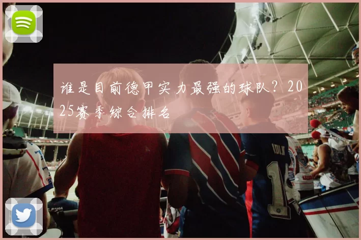 谁是目前德甲实力最强的球队？2025赛季综合排名