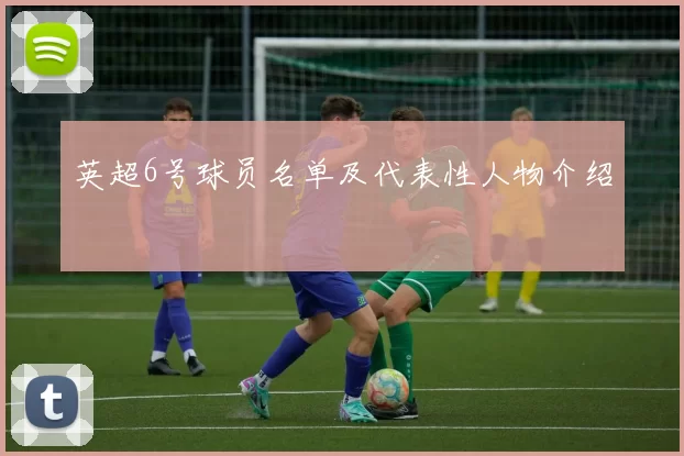 英超6号球员名单及代表性人物介绍